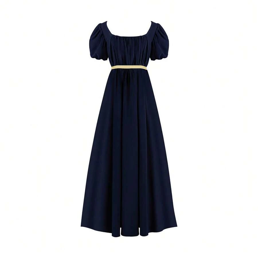 Stage Dance Wear - 2201 Short Bridgeton Dark Blue Skirt - View 1