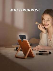 1pc Universal Phone Fill Light, Adjustable Color Temperature, Multi-Level Brightness, Portable Lighting Accessory, Suitable For Computer/Desktop/Laptop Camera, Suitable For Selfie/Video Conference/Photography/Daily Lighting - Mobile Phone Fill Light - View 8