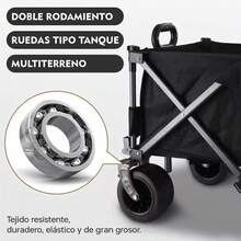 Storage Carts - 150L Rubber Extended Flat Fold Type - View 4