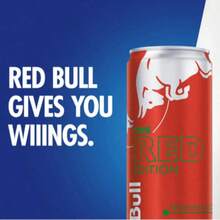 Red Bull Red Edition Energy Drink – Watermelon Flavor, 114mg Caffeine, 12 Fl. Oz., Pack Of 4 Cans - Energy Drink - View 3