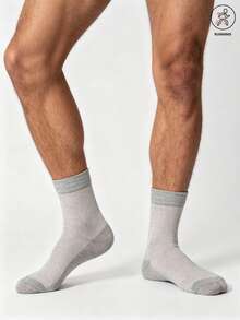 3 Pairs Black White Grey Mesh Breathable Short Socks, Thin Quick-Dry Sports Socks, Anti-Sweat High Elasticity Daily Wear Socks - Multicolor - View 5