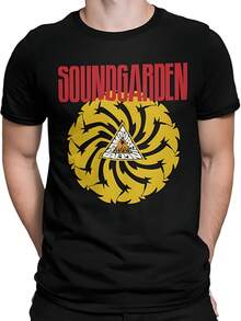 Playera con Estampado - Soundgarden - Negro - Ver 1