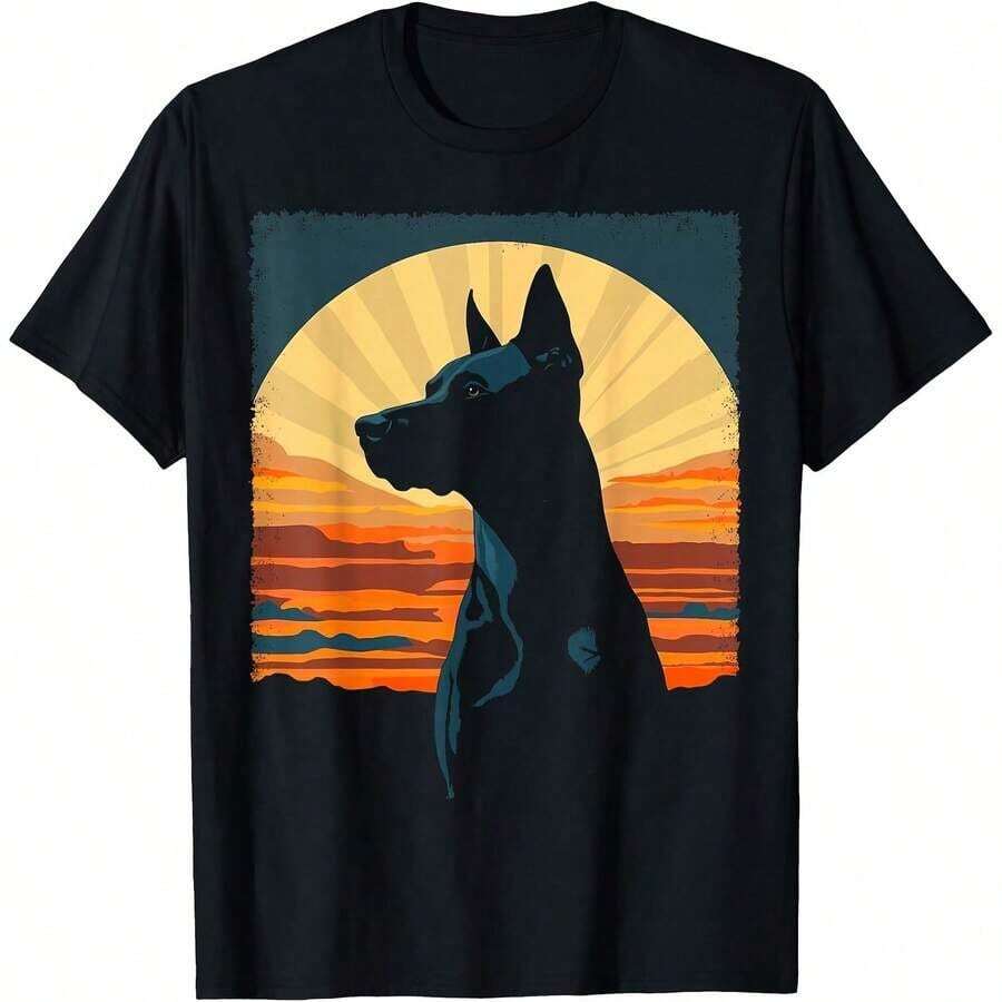 1 All Seasons Bernese Mountain Dog Print T-Shirt, Pure Cotton, Single Side Print, Round Neck, Short Sleeve, Unisex, Base Layer, 180g, 100% Cotton. - 顏色 10 - 查看 1