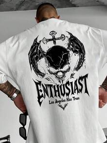 Men's T-Shirts For Spring And Summer - White - View 12