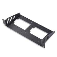 GeeekPi - Estante para rack SBC de 10 pulgadas, compatible con Raspberry Pi/Jetson Nano/RockPi 5B/Dev Board y HDD/SSD de 2.5 pulgadas, para DeskPi RackMate T1/T0/T2/T0 Plus/T1 Plus/TL1 Server Cabinet - negro - Ver 7