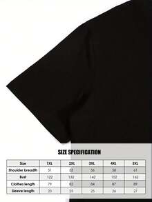 | Exquisite Design | Loose And Comfortable | Easy To Match | Women's Kindergarten Teacher T-Shirt - Black T-Shirt With Kindergarten Teacher And Pink-Orange Crown Print - 180gsm Thick Cotton, Loose Fit, Teacher's Day Gift, Sizes XL To XXXXXXL, Plus Size Casual T-Shirt, Durable Design, School Teacher Clothing, Plus Sizes - 黑色 - 查看 3