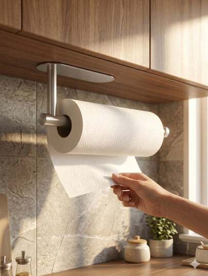 1 chiếc kệ đựng đồ nhà bếp/phòng tắm tối giản, có thể dùng để đựng khăn giấy, khăn ăn, khăn lau, có sẵn màu vàng, bạc, đen, nhiều kích cỡ và kiểu dáng. Trang trí nhà cửa, kệ đựng phụ kiện nhà bếp, kệ phòng tắm. Có thể dùng làm giá treo khăn, giá đựng khăn giấy dưới tủ, nhà bếp, phòng ăn, ban công, giá đựng cuộn giấy vệ sinh, kệ đựng giấy gói/giấy bạc.