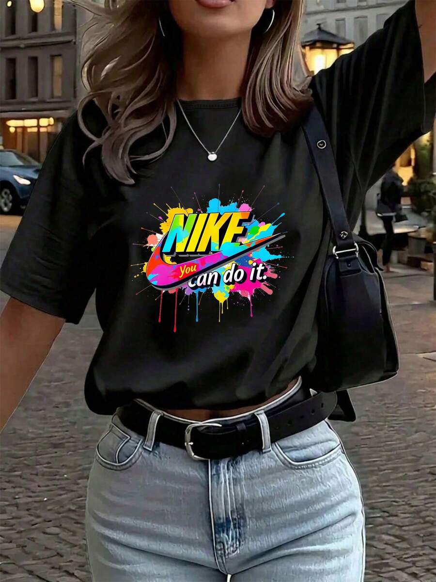 Women T-Shirts - Black - View 1