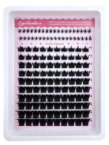 Spikes+Bottom+300D/200D/160D/100D/60D 長 6-18mm 睫毛簇 下睫毛 D/DD 238pcs/216pcs/178pcs/158pcs/138pcs 濃密單簇 DIY 尖頭睫毛接片 卡通風簇狀睫毛接片 貂毛條狀假睫毛 濃密款，Cosplay 尖頭輕量濃密貂毛假睫毛 化妝睫毛簇，睫毛簇，可重複使用下睫毛尖頭接片，單簇睫毛，睫毛，假睫毛 - D - 查看 3