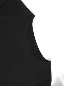 Women's Plus Size Elegant T-Shirt For Valentine's Day - Casual Crew Neck, Short Sleeve, Stretchy With Pink Butterfly And 'Love' Print, Machine Washable, Ideal For Spring/Summer/Autumn, Relaxed Fit, Everyday Wear, Comfortable Material, Durable Construction, Elegant Blouse, Lightweight T-Shirt, For Fashion Lovers, Summer Clothes, Women's T-Shirt - 黑色 - 查看 4