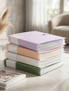 A4 Large Capacity Transparent Quick Clip File Folder, Multifunctional File Organizer And Clear Document Bag - Essential For Office And School File, Paper And Document Storage - One Size Fits All - View 1
