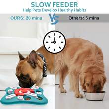 Dog Puzzle Toys, Treat Dispensing Dog Enrichment Toys For IQ Training And Brain Stimulation, Interactive Mentally Stimulating Toys As Gifts For Puppies, Cats, Dogs - 綠色 - 查看 3