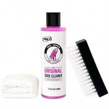 IMKU Sneaker Cleaning Kit - 220ml Cleaner With Brush And Microfiber Cloth, Suitable For Sneakers, PU, Canvas And White Shoes - Pink - View 5
