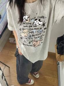 Women T-Shirts - Black - View 4