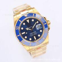 Discounted, Low-Maintenance Submariner Series Two-Tone Black And Green Submariner Watch, Imported Fully Automatic Mechanical Men's Watch Wholesale - 7 - 查看 5