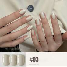 MIANEL GEL 10ml Esmalte de uñas en gel de secado rápido y autonivelante, nuevo lanzamiento 2026 de color blanco lechoso de alta saturación, cobertura perfecta con una sola capa - Multicolor - Ver 18