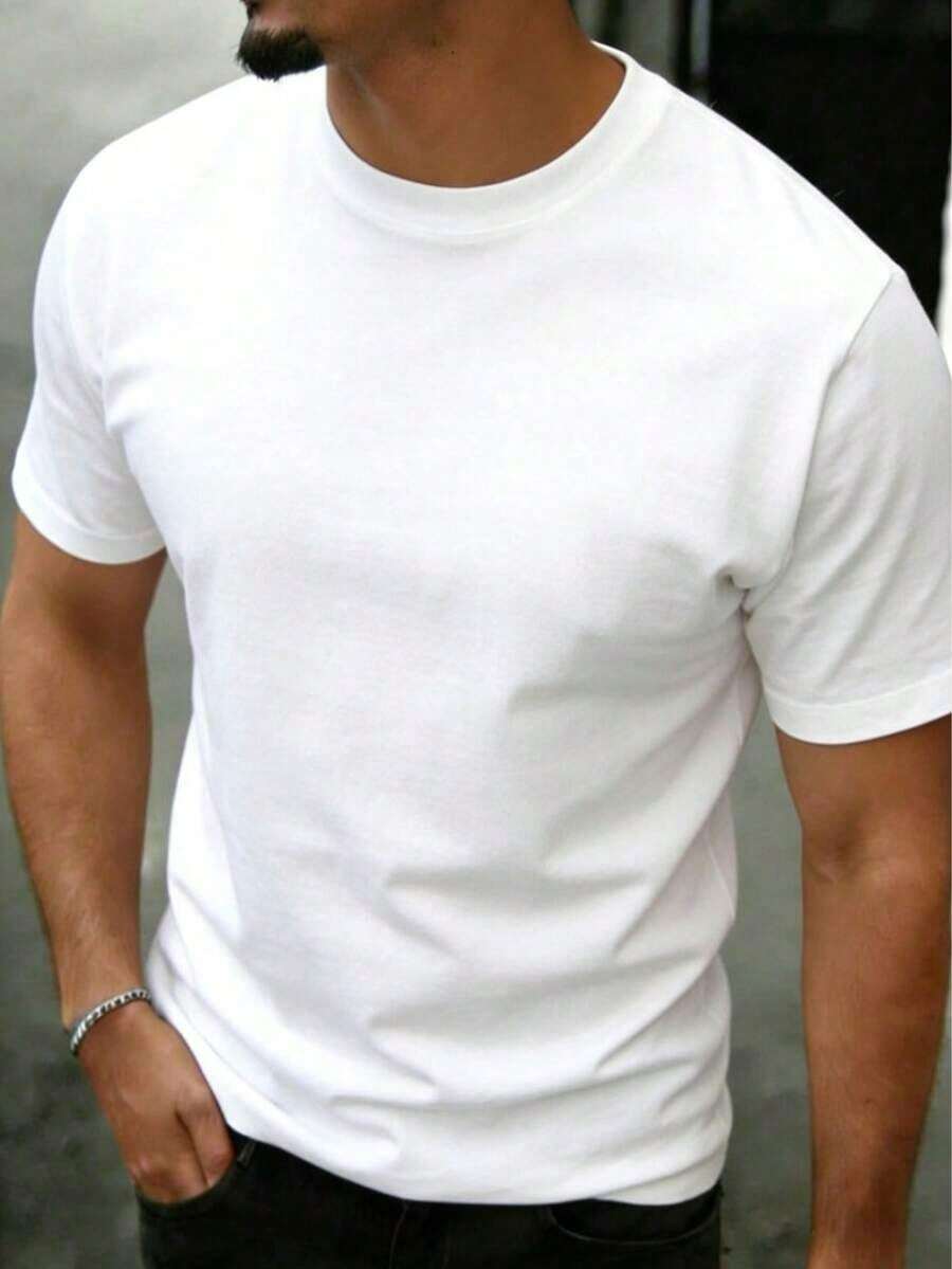 Men T-Shirts - 白色 - 查看 1
