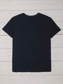 Women's T-Shirt With A Unique Print That Stands Out From The Crowd. Made From Comfortable And Breathable Cotton Fabric, It's The Perfect Choice For Everyday Wear At Home, Casual Vacations, And Parties. Flash . Wardrobe Essentials. Very Good Quality. QJX5. Suitable As A Gift. Women's T-Shirt. Blouses > Elegant. Boho Chic. Soft, Breathable, And Comfortable Women's Top, Ideal For Spring, Summer, And Fall, Perfect For Vacations, Travel, And Everyday Wear. - 黑色 - 查看 2