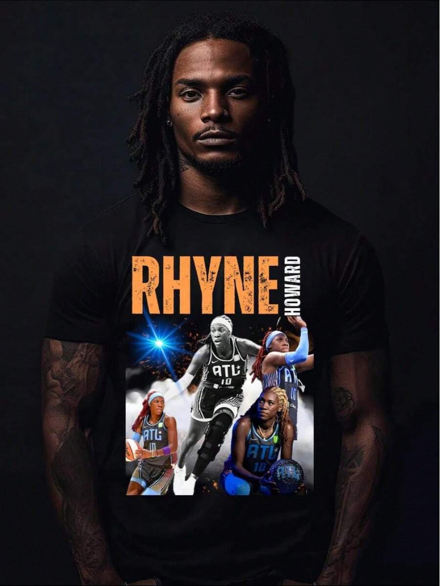 Rhyne Howard Graphic T-Shirt: Unisex Tee For Sports Fan - Black - View 1