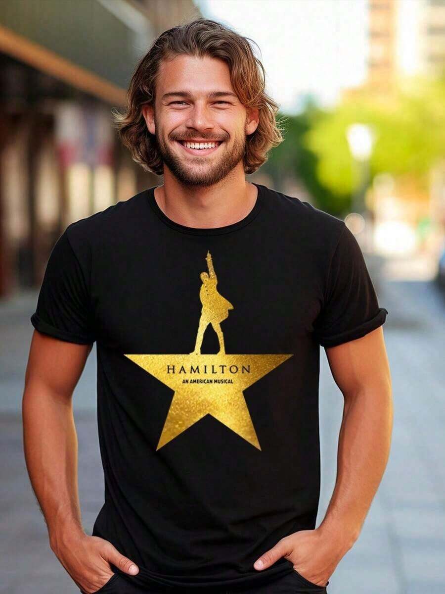 It Could Be Worse, Funny Phrase, Women's Casual Crew Neck Short Sleeve T-Shirt, Humorous Slogan T-Shirt, Loose Fit Summer T-Shirt - 黑色 6 - 查看 1