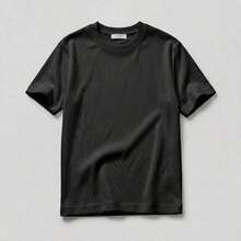 1 Piece Women's Short Sleeve T-Shirt, WIFEY Print, Classic And Versatile, Lightweight And Comfortable, Casual Style - 黑色 - 查看 3