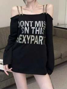 Women Tops - Black - View 2