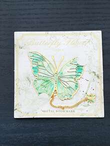Metal Butterfly Bookmark, Chinese Classical Style, Exquisite High-End Book Page Clip, International Children's Day Gift - 8*8 - View 15