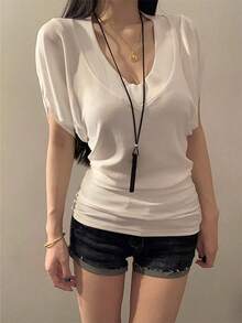 Women Tops - White - View 1