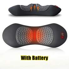 Smooth Spine Triple Fusion Back Massager For Sciatica Pain Relief, 3-In-1 Lumbar Traction Device With Heat And Vibration, Lower Back Stretcher For Office Chair & Car Support - Grey - View 13