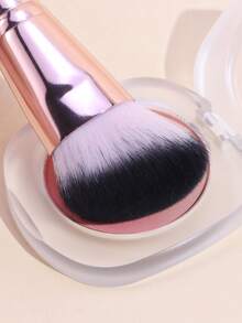 Pincel de maquillaje multifuncional 2 en 1, pincel de contorno y pincel de rubor, crea un maquillaje perfecto sin esfuerzo, adecuado para principiantes, herramienta de belleza portátil - Multicolor - Ver 5