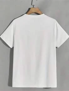 Women's Casual T-Shirt, 100% Cotton, White, Available In Various Sizes, With "GROW" Floral Print, Feminine Design, Suitable For Daily Use, Comfortable And Breathable. - 白色 - 查看 6