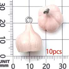 10/20 Stücke süße Harz Gemüse und Obst Charms, realistische Simulation Lebensmittel Harz Anhänger für DIY Armband Halskette Ohrringe Schmuckherstellung Handwerk Accessoires - Verschiedenfarbig - Übersicht 10
