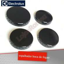 Kit 2 Espalhadores Gr + 2 Pq Fogao Electrolux Chef 52sb - Multicolorido - Visão 4