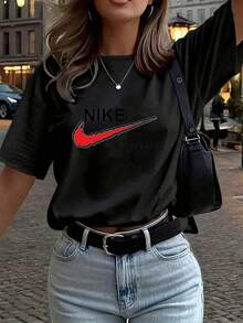 Women T-Shirts - Black - View 6
