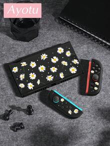 花纹保护壳，兼容Switch，无需取下保护壳即可安装到底座上。 - 彩色 - 查看 14