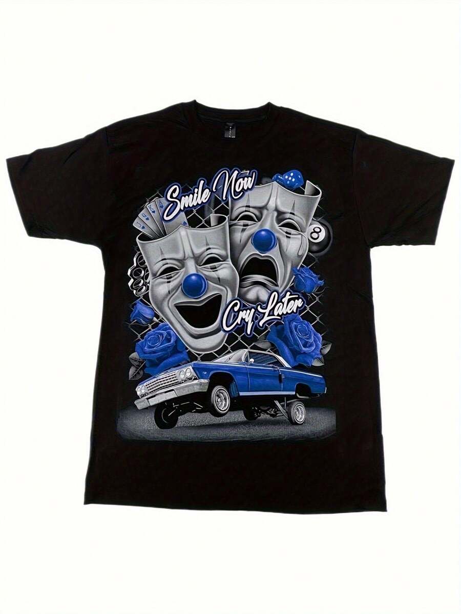 Men Sports Tees & Tanks - Black - View 1