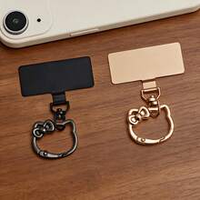 1pc Rotatable Stainless Steel Clip, Cat-Shaped Spring Buckle, Phone Connector, Connection Buckle, Phone Case, Back Accessory, Lanyard Clip, Universal Connector, Metal Ring Buckle, Outdoor Portable Anti-Drop - Single Piece - View 7