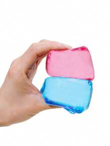 3 cái/1 cái Nice Berg - Khối lập phương mềm lớn, 1 cái khuôn đá, đường mạch nha, đồ chơi giảm căng thẳng phản hồi chậm | Đồ chơi cảm giác phản hồi chậm trong suốt, kết cấu tương tự như slime - Quà sinh nhật - Quà cho bé trai - Quà cho bé gái - Quà Phục sinh - Quà Ngày lễ tình nhân - Nhiều màu - Xem 5