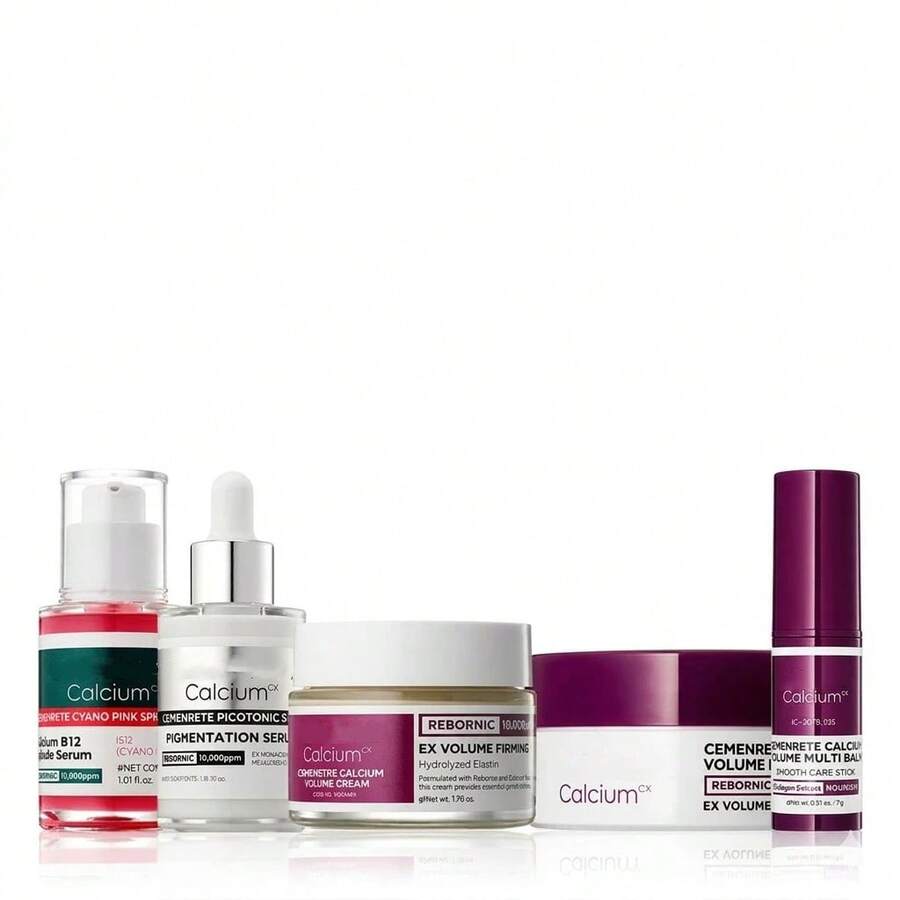 [Dr.Melaxi Official] Gifted Collagen Boost Set Pore Spot Skin Care Calcium Collagen Volume Firming Balm For Enhanced Skin Health Routine - Dr.M 5件式護膚套裝 - 查看 1