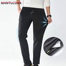 Pantalones informales de verano para hombre y mujer, Pantalón deportivo de secado rápido, color negro, 3XL - Negro 003 - Ver 13