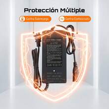 Cargador de batería de litio de 48 voltios - Tipo de Enchufe A USA (110-127V) - Ver 3