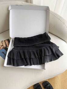 Women Skirts - Black - View 5