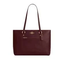 Coach Women's Station Tote Bag - 紫紅色 - 查看 1
