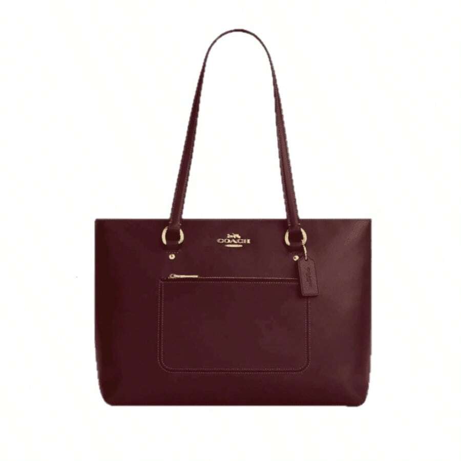 Coach Women's Station Tote Bag - 紫紅色 - 查看 1