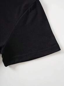 Camiseta clásica con la frase Me He Levantado Como El Infierno Otra Vez, camiseta sarcástica con frases divertidas, camisetas para mujer hechas en EE. UU., sudadera con capucha y suéter para otoño e invierno, camiseta casual de verano con cuello redondo y 230g de peso, blusas casuales para mujer. - NEGRO05 - Ver 3