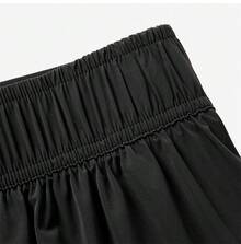 Adidas Celana Rok Olahraga Lari Luar Ruangan Bernapas untuk Wanita di Musim Panas - Hitam - View 8
