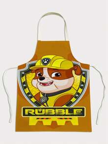 Paw Patrol 1 pieza Delantal con estampado de dibujos animados, adecuado para pintura, manualidades, cocina, protección de cocina - Multicolor - Ver 15