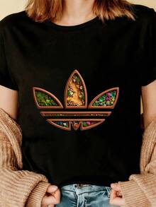 Women T-Shirts - Black - View 3
