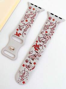 1 chiếc dây đeo đồng hồ silicon hai tông màu hình cá mập dễ thương chủ đề đại dương, tương thích với Apple Watch 38mm 40mm 41mm 42mm 44mm 45mm 49mm (S10 42mm) (S10 46mm), dây đeo đồng hồ thể thao silicon mềm thời trang tương thích với Series 11 Ultra 3 SE3 Ultra 2 S10 SE2 9 8 7 SE 6 5 4 3 2 1, phù hợp cho trang phục, mặc hàng ngày, ngày lễ. - Nhiều màu - Xem 4