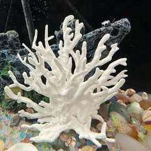1pc Multi-Color Coral Decor, Seascape Home Decoration, Resin Coral Ornament For Aquarium Background - Multicolor - View 5